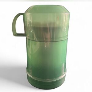 Thermos 16oz Vintage Opaque Green Drink Food Jar Travel Container